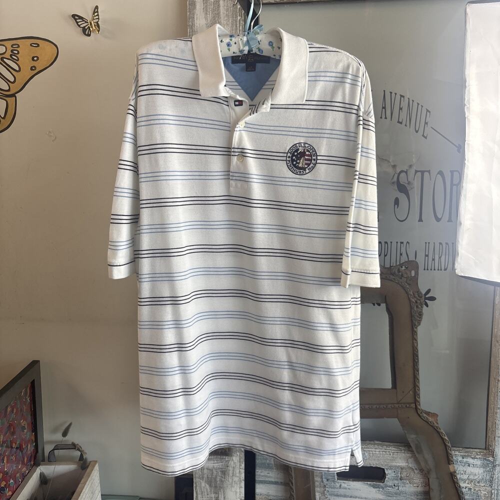 Men’s Tommy Hilfiger 2005 US Open Pinehurst No. 2 Polo Size Large